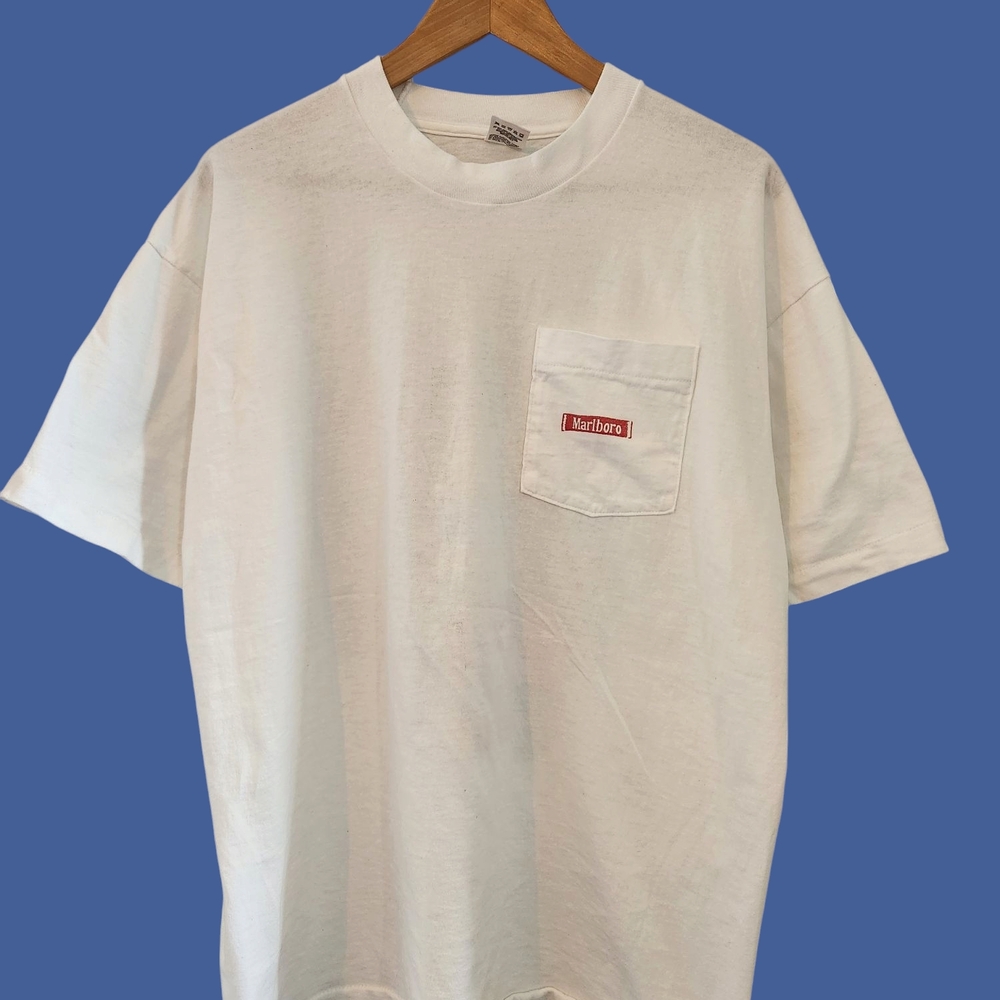 Marlboro White Men's Shirt - Marlboro Country Store